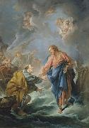 Francois Boucher Saint Peter Attempting to Walk on Water oil painting